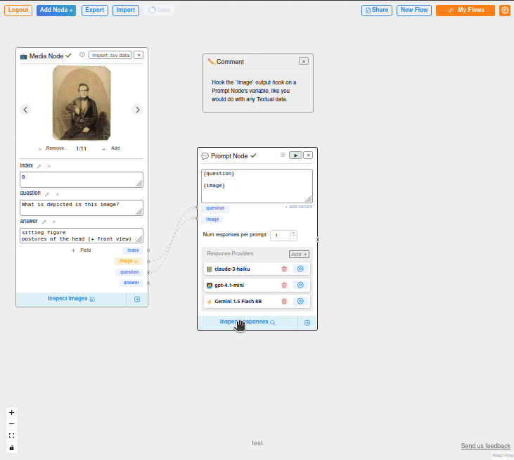 Inspect Prompt Node Responses