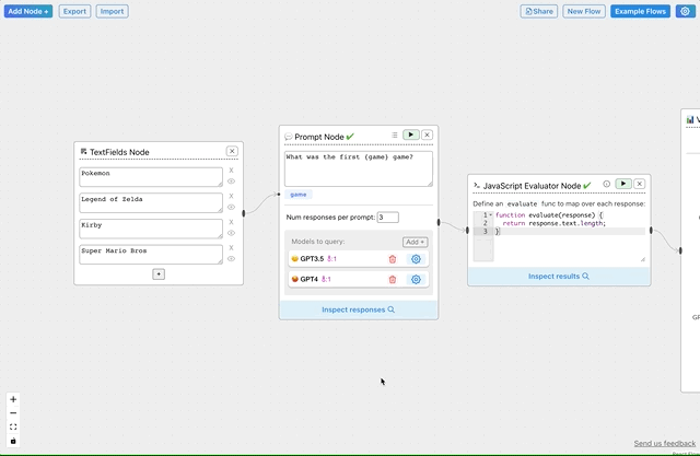 Open response inspector animation